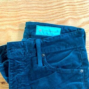 Anthropologie Womens The High Rise Steve Ankle Straight Jeans Dark Wash